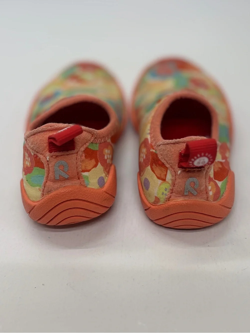 Reima Toddler Barefoot Water Shoes Floral Print EU 20 US 4.5-5